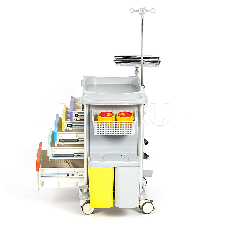 МЕТ PSC-170 Стол реаниматолога с цветовой кодировкой от производителя